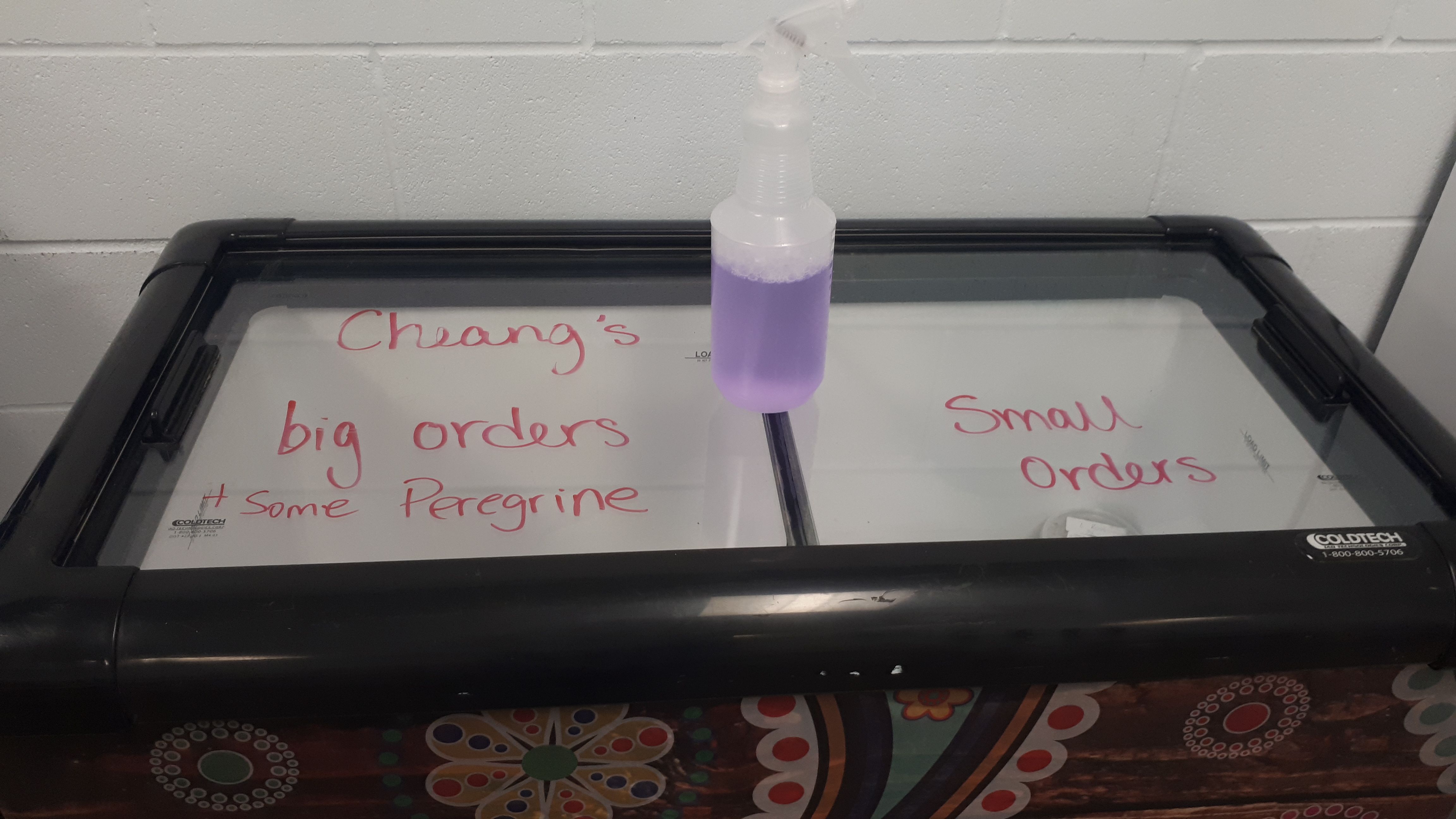 Freezer Sanitation