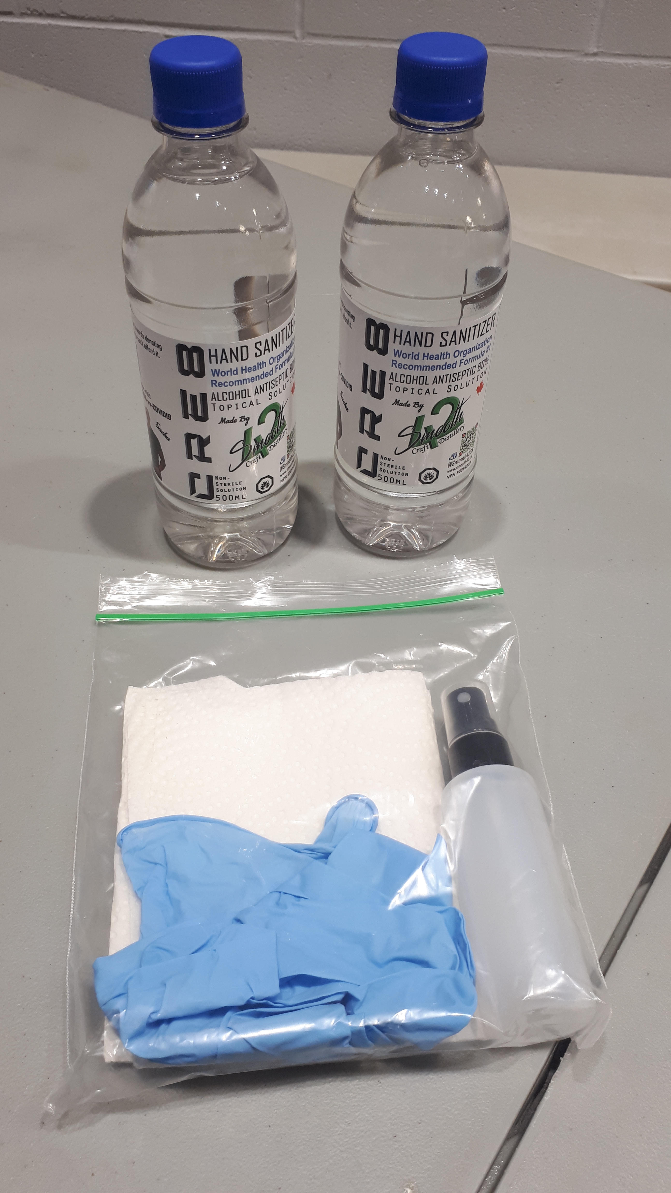 Delivery Driver Sanitizer Kits