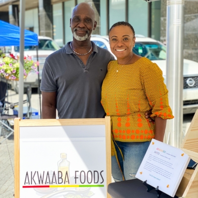 Eugene & Vinolia of Akwaaba Foods