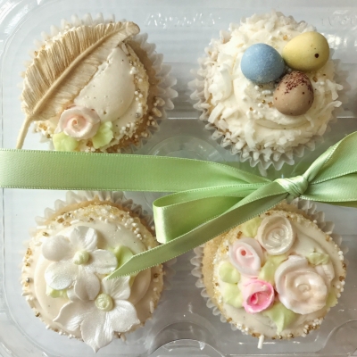 spring cupcakes